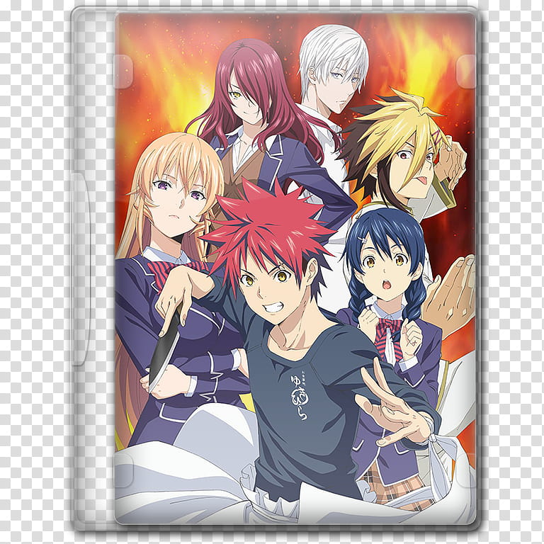 Anime  Fall Season Icon , Shokugeki no Souma; San no Sara, v transparent background PNG clipart