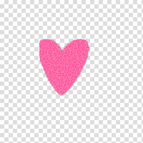 Regalo Por mil Fans, pink leopard pattern heart transparent background PNG clipart
