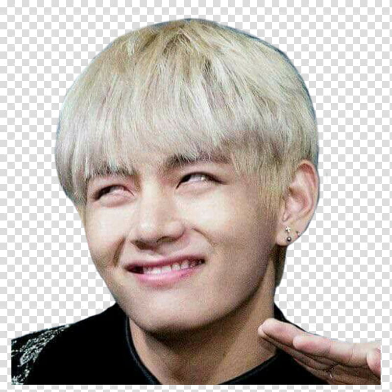 Kpop Meme Episode Bts Blonde Haired Man Smiling Transparent