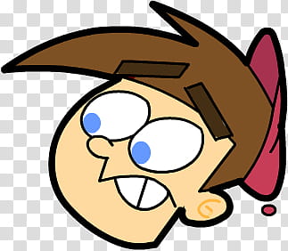 Timmy Turner, brown haired cartoon character transparent background PNG  clipart | HiClipart