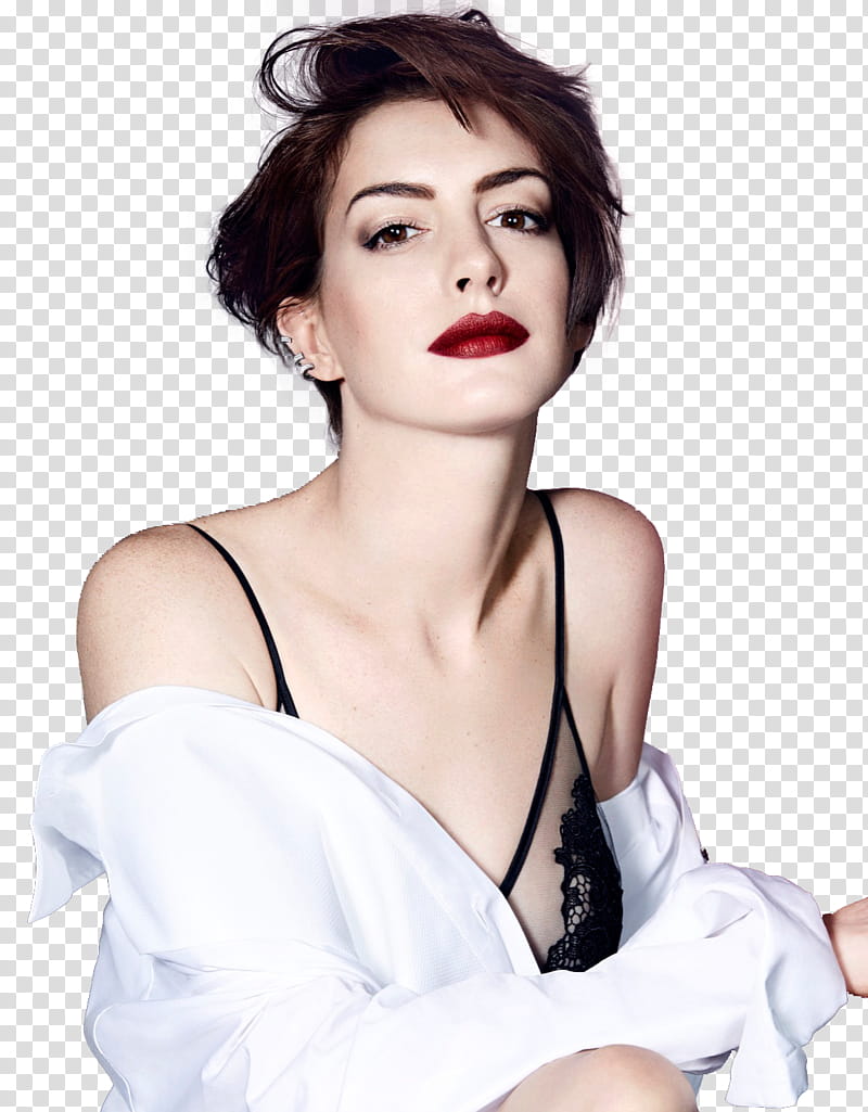 Anne Hathaway transparent background PNG clipart