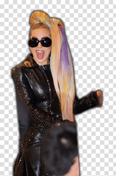 LADY GAGA LOS SIMPSON transparent background PNG clipart