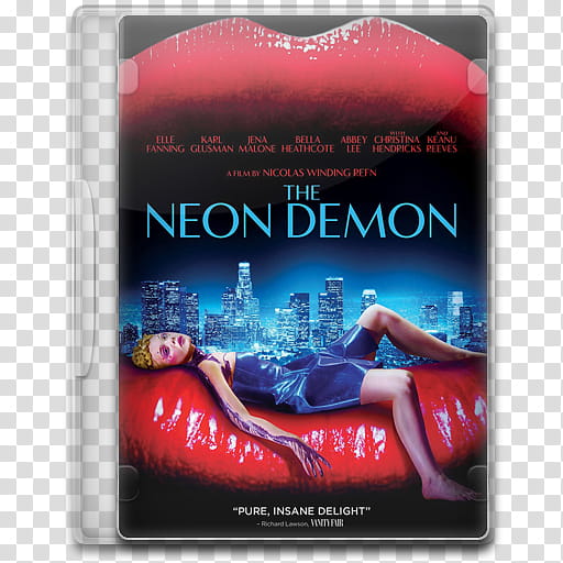 Movie Icon Mega , The Neon Demon, closed The Neon Demon case illustartion transparent background PNG clipart