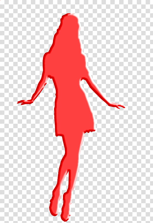 Selena Gomez, women's red shadow illustration transparent background PNG clipart
