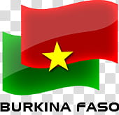 Burkina Faso logo transparent background PNG clipart
