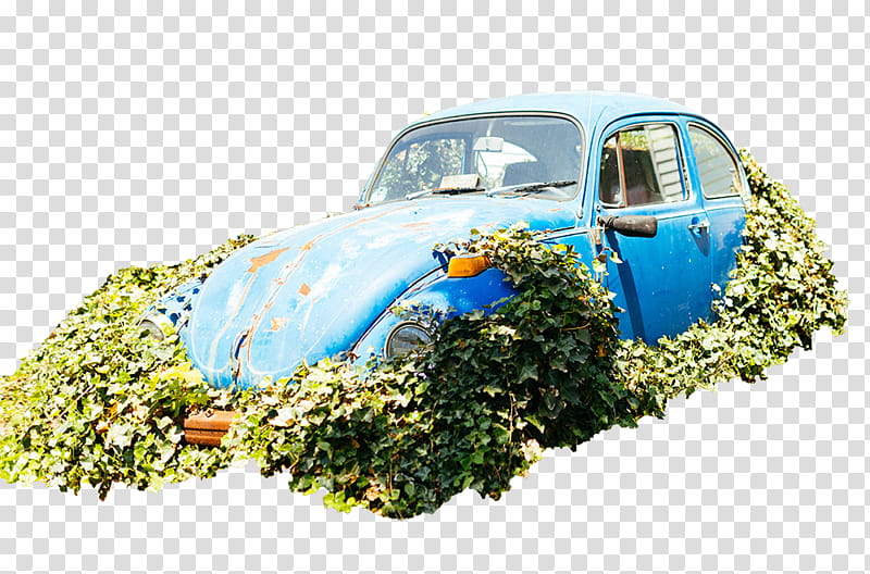 Karolina s, blue Volkswagen Beetle transparent background PNG clipart