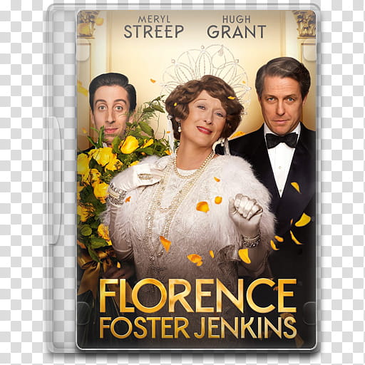 Movie Icon Mega , Florence Foster Jenkins, Florence Foster Jenkins illustration transparent background PNG clipart
