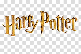 HARRY POTTER  Watchers, brown Harry Potter logo transparent background PNG clipart