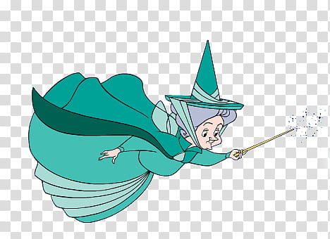Disney Aurora, Fairy Godmother transparent background PNG clipart
