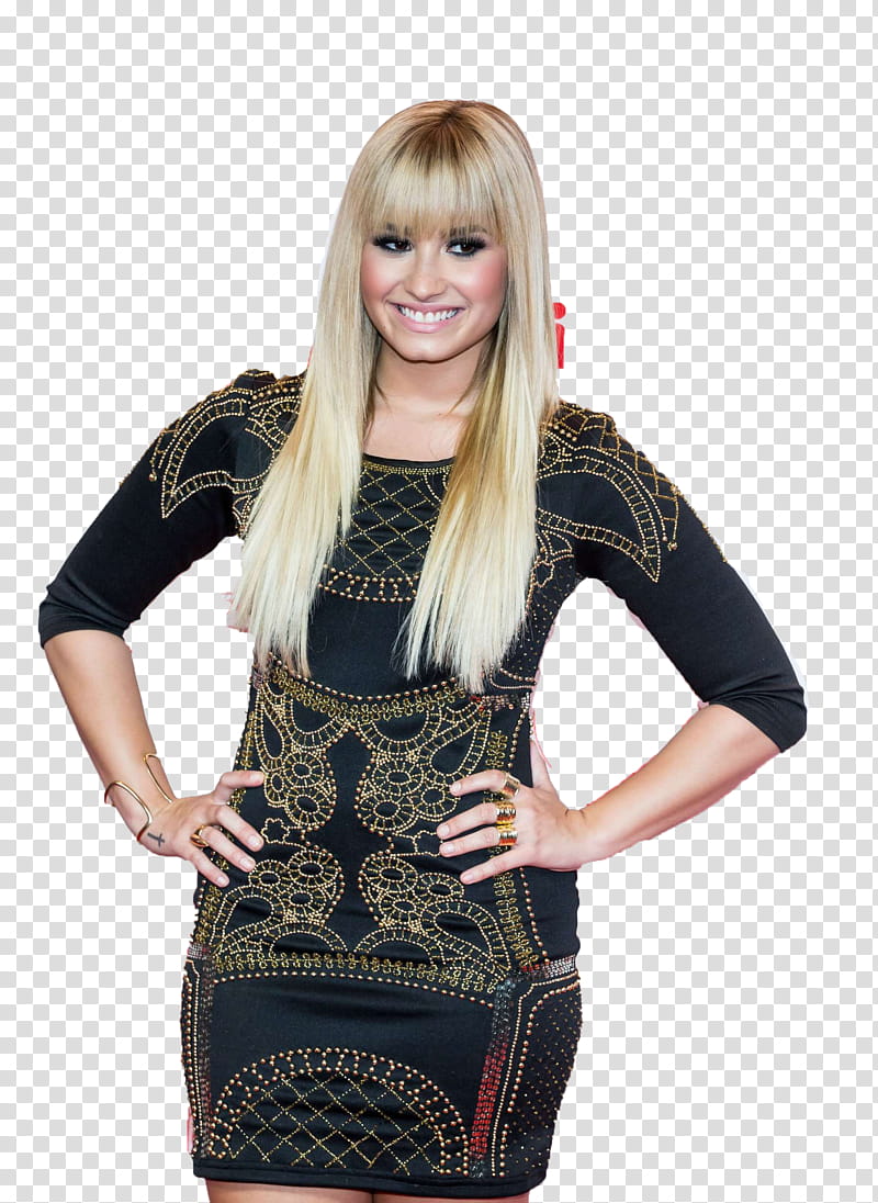 I Heart RADIO Demi Lovato transparent background PNG clipart