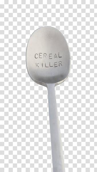 Vol , gray stainless steel cereal killer spoon transparent background PNG clipart