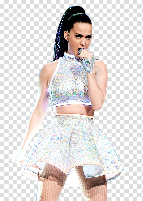 Katy Perry, Katy Perry holding microphone transparent background PNG clipart