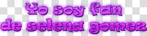 Texto selena gomez transparent background PNG clipart thumbnail