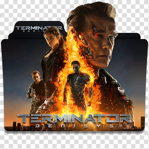 Terminator Genisys Folder Icon  , Terminator Genisys_ transparent background PNG clipart