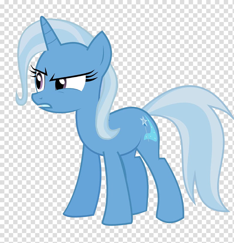 Trixie Still Doesn t Trust You, blue My Little Pony character transparent background PNG clipart