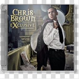 CD Case Collection C , CHRIS BROWN, Exclusive_x- transparent background PNG clipart