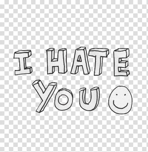 style, i hate you text screenshot transparent background PNG clipart