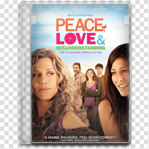 Movie Icon Mega , Peace, Love, & Misunderstanding, Peace & Love Misunderstanding DVD case transparent background PNG clipart