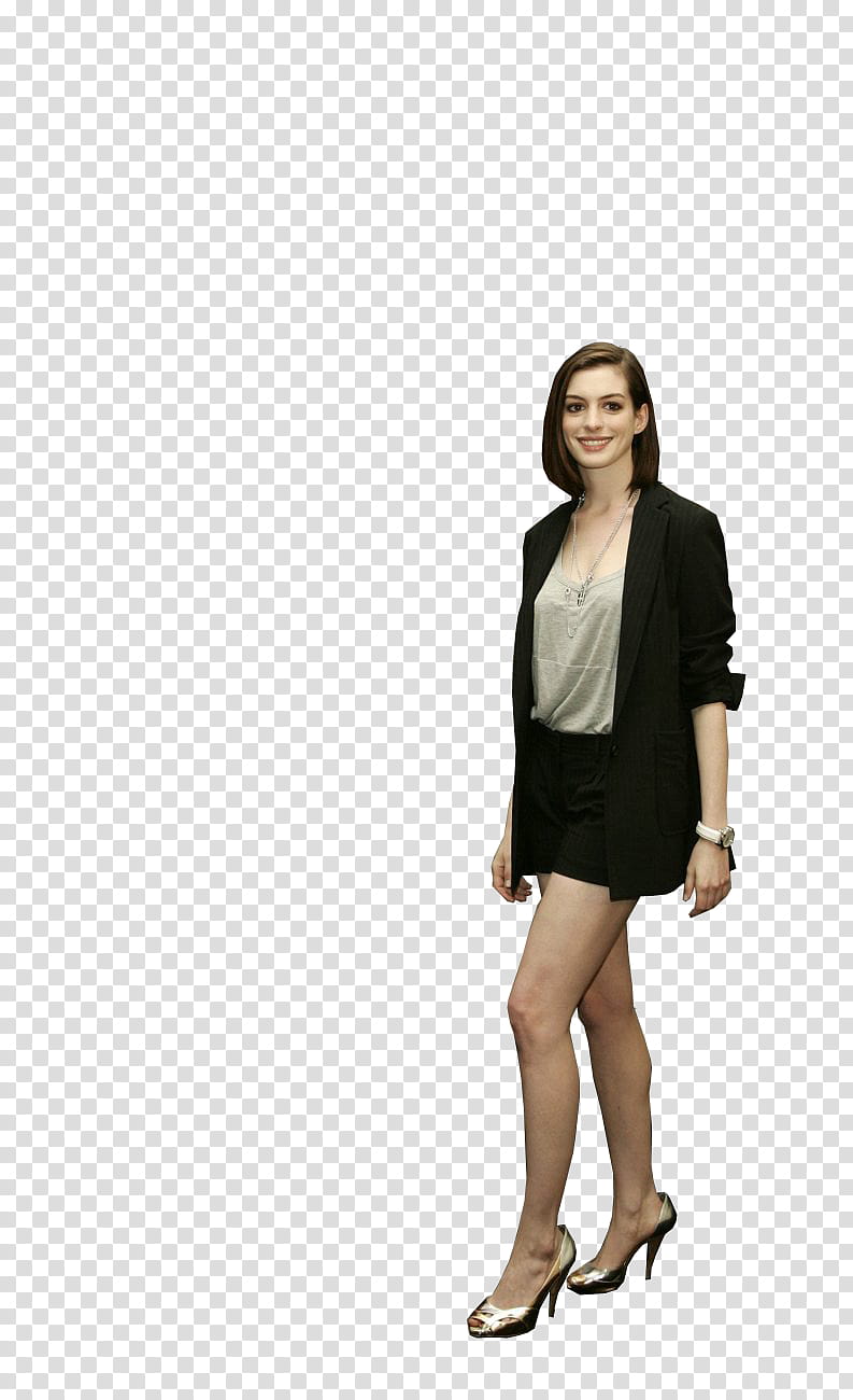 Anne Hathaway Red Carpet transparent background PNG clipart