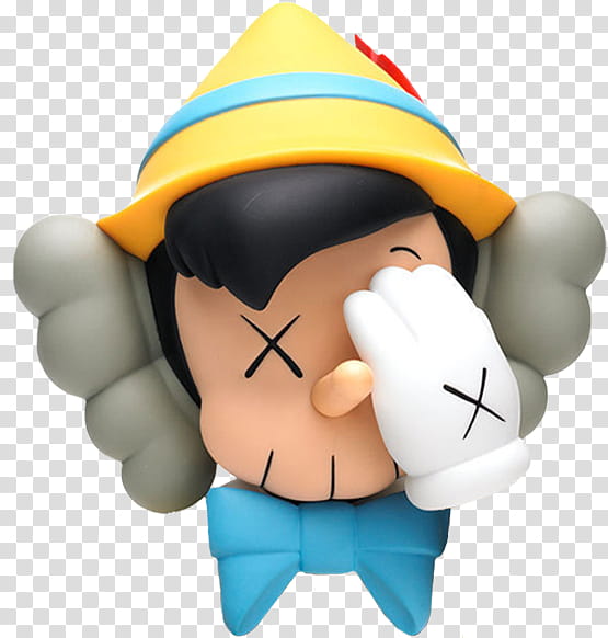 KAWS Pinocchio and Icons, head transparent background PNG clipart