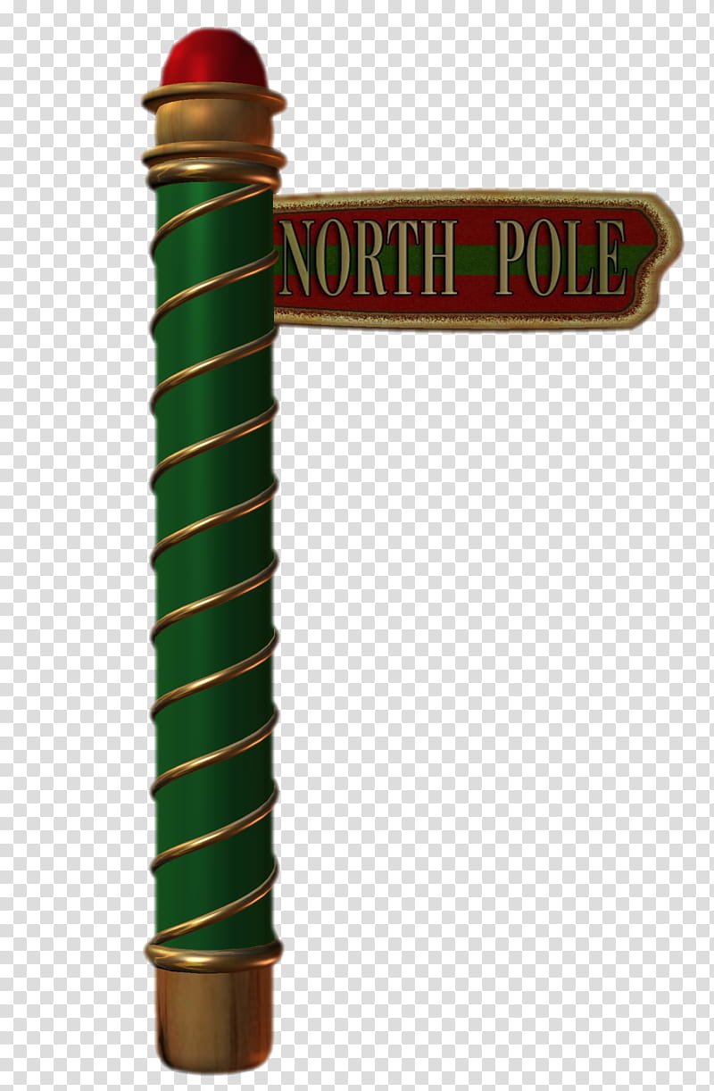 D Xmas Stuff, North Pole sign transparent background PNG clipart