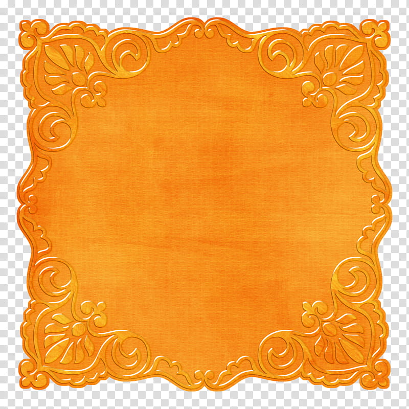 Orange Framed Orange Journal Tag Free Graphic transparent background PNG clipart