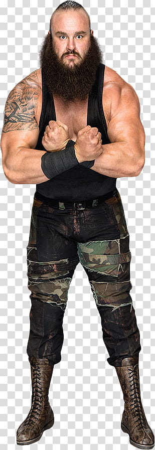 Braun Strowman NEW  Full Body transparent background PNG clipart