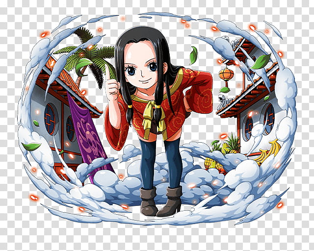 Boa Hancock the Pirate Empress, female character illustration transparent background PNG clipart