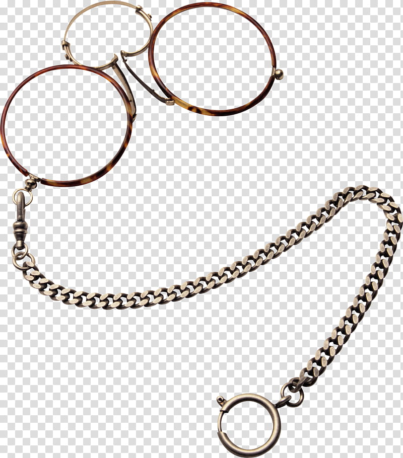 Metal, Pincenez, Glasses, Handbag, Necklace, Wallet, Chain, Anklet transparent background PNG clipart