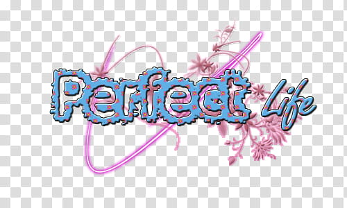 Text I, blue and pink perfect text illustration transparent background PNG clipart