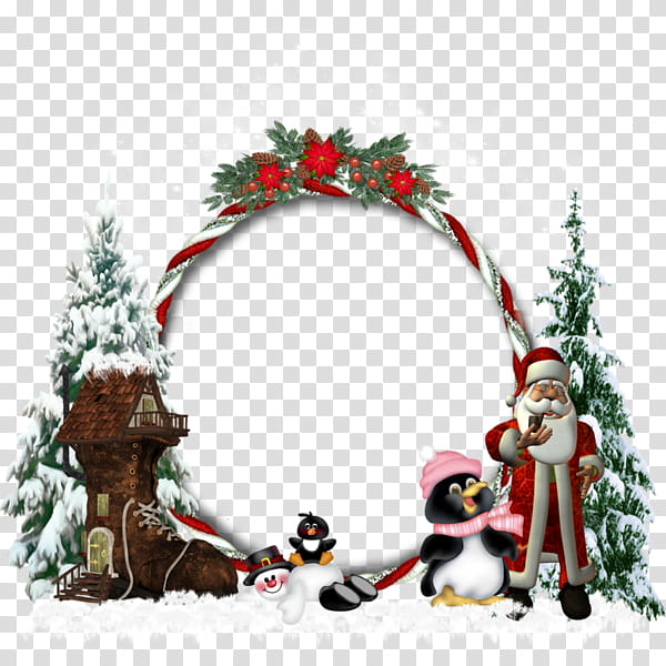 Christmas And New Year, Frames, Christmas Day, Santa Claus, Christmas Tree, Christmas Ornament, Snowman, Christmas Decoration transparent background PNG clipart