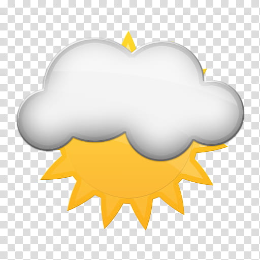 SILq Weather Icons, cloudy transparent background PNG clipart