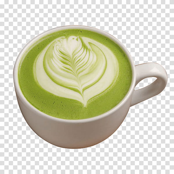 White Powder, Latte, Matcha, Green Tea, Milk, Coffee, Cappuccino, Drink transparent background PNG clipart
