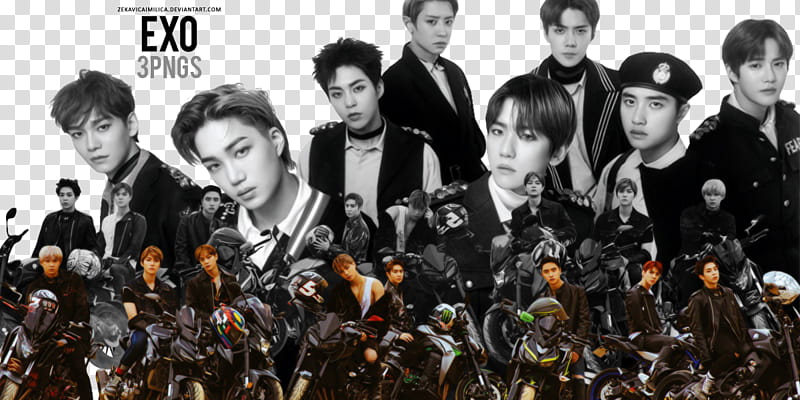 EXO Don t Mess Up My Tempo, EXO group illustration transparent background PNG clipart