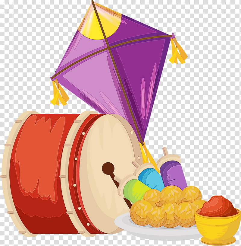 cartoon play games, Makar Sankranti, Maghi, Bhogi, Kite Flying, Watercolor, Paint, Wet Ink transparent background PNG clipart