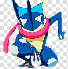 Greninja CUT transparent background PNG clipart