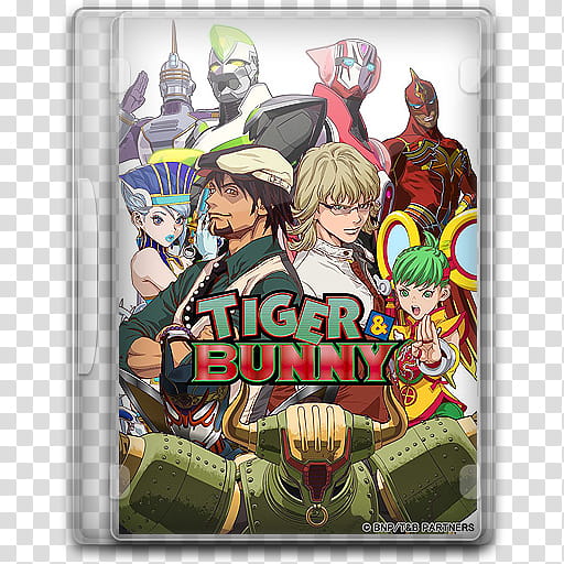 Tiger and Bunny Folder Icon DVD , Tiger & Bunny Gekijouban transparent background PNG clipart