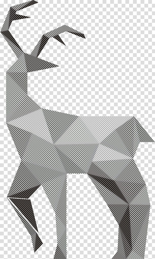 Origami, Deer, Antelope, Reindeer, Tail, Creative Arts transparent background PNG clipart