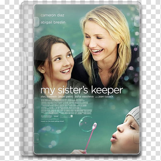 Movie Icon , My Sister's Keeper, My Sister's Keeper DVD cover transparent background PNG clipart