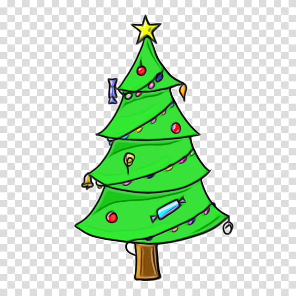 Christmas tree, Watercolor, Paint, Wet Ink, Christmas Decoration, Oregon Pine, Christmas Ornament, Colorado Spruce transparent background PNG clipart Christmas tree, Watercolor, Paint, Wet Ink, Christmas Decoration, Oregon Pine, Christmas Ornament, Colorado Spruce transparent background PNG clipart