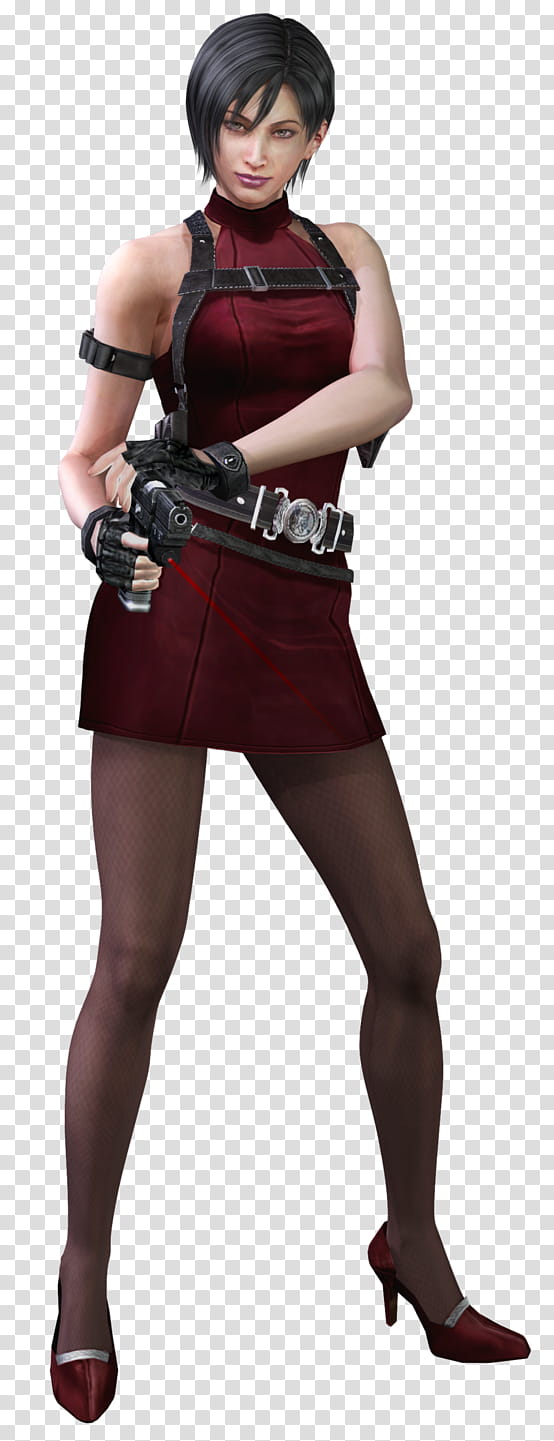 Ada Wong Re Outfit, Professional Render, female anime character transparent background PNG clipart