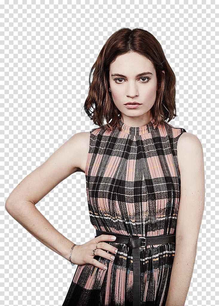 Lily James, Lily James () transparent background PNG clipart
