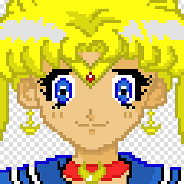 Pixel Art, Sailor Moon, Serena transparent background PNG clipart