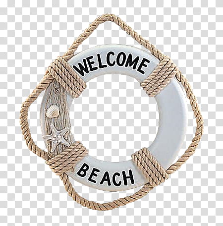 Summer Beach s, white and brown life buoy transparent background PNG clipart