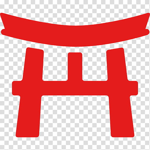 Japan, Shinto Shrine, Fushimi Inaritaisha, Torii, Symbol, Red, Line transparent background PNG clipart