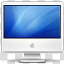 Apple concept, iMac_blue transparent background PNG clipart Apple concept, iMac_blue transparent background PNG clipart