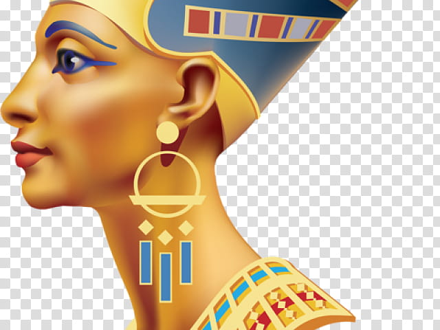 Face, Ancient Egypt, Egyptian Pyramids, Nefertiti, Nefertiti Bust, Pharaoh, Art Of Ancient Egypt, Drawing transparent background PNG clipart