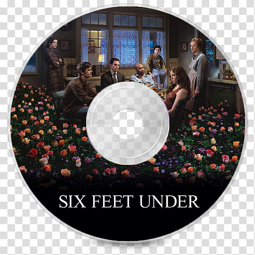 TV Series Disc Icons Pack, Six Feet Under  transparent background PNG clipart