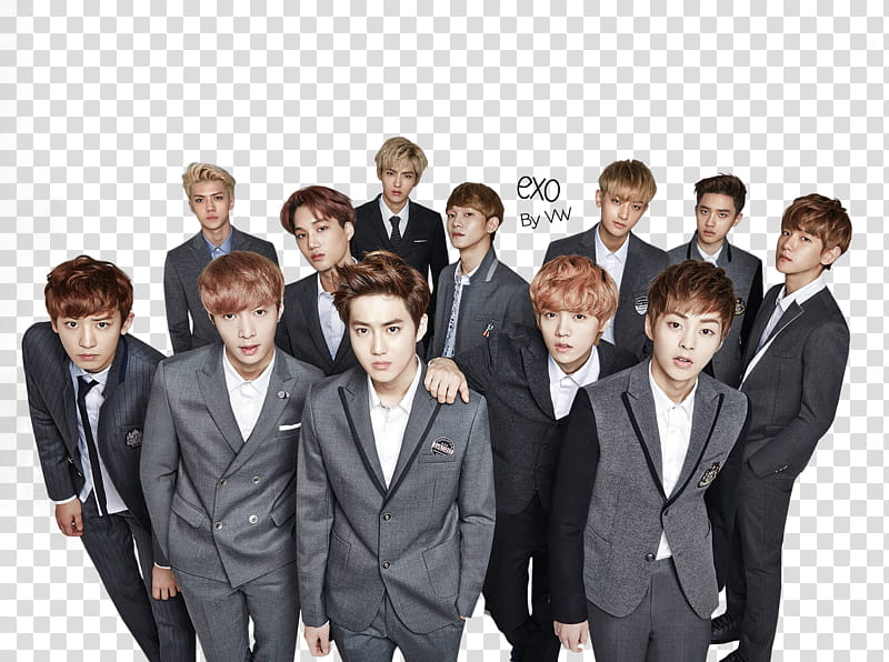 EXO Ivy Club, EXO group transparent background PNG clipart
