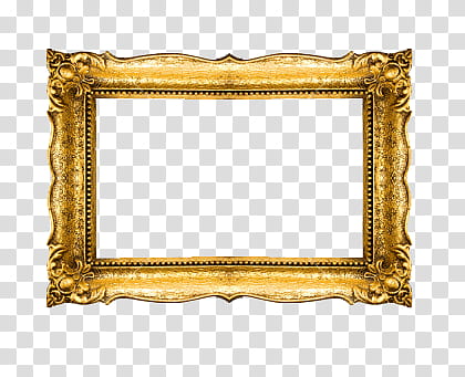 brown frame transparent background PNG clipart